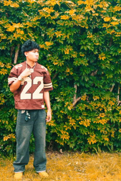 “Euphoria” Mesh Jersey – Mocha Dusk