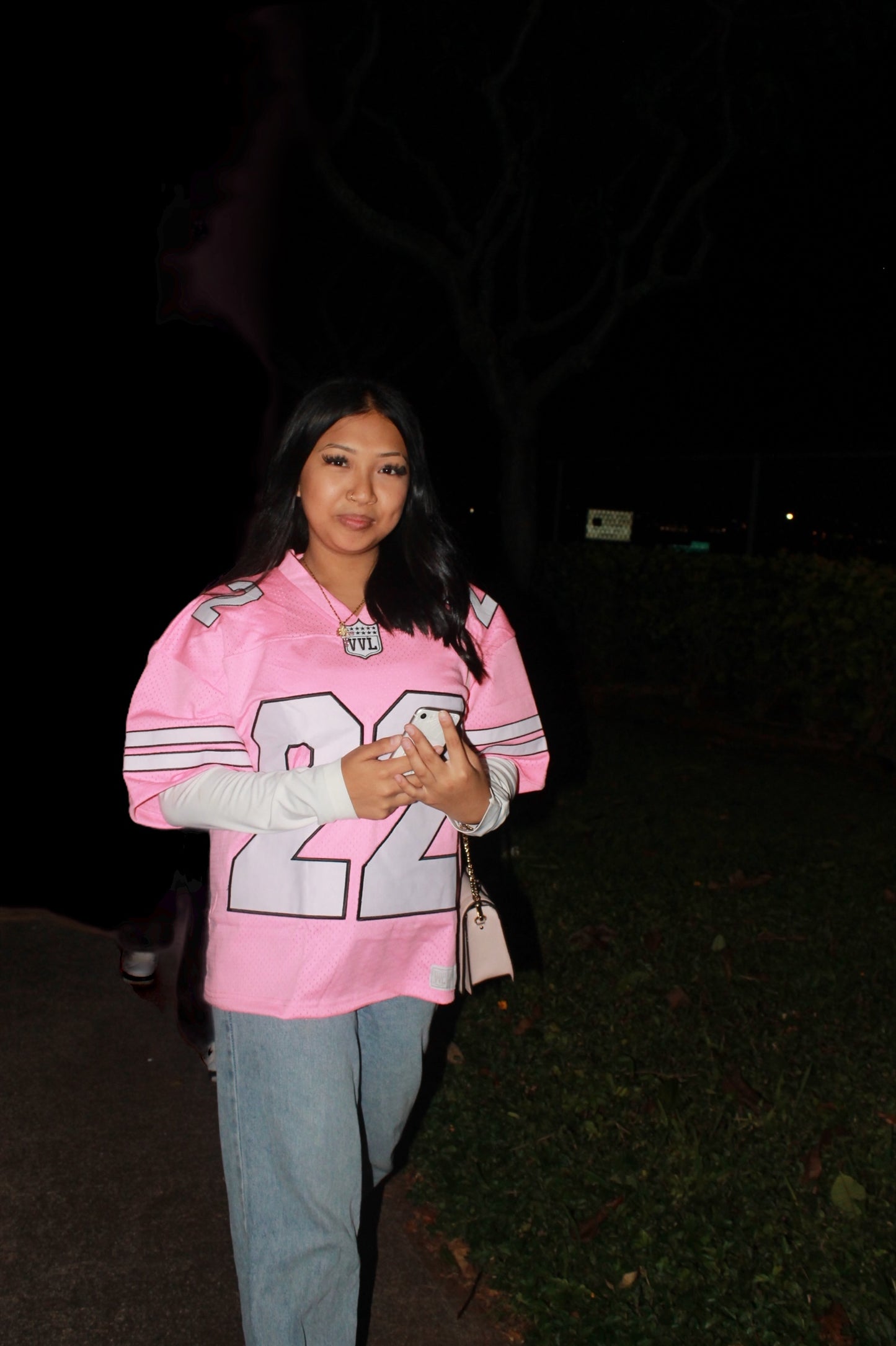 “Euphoria” Mesh Jersey – Rose Mirage