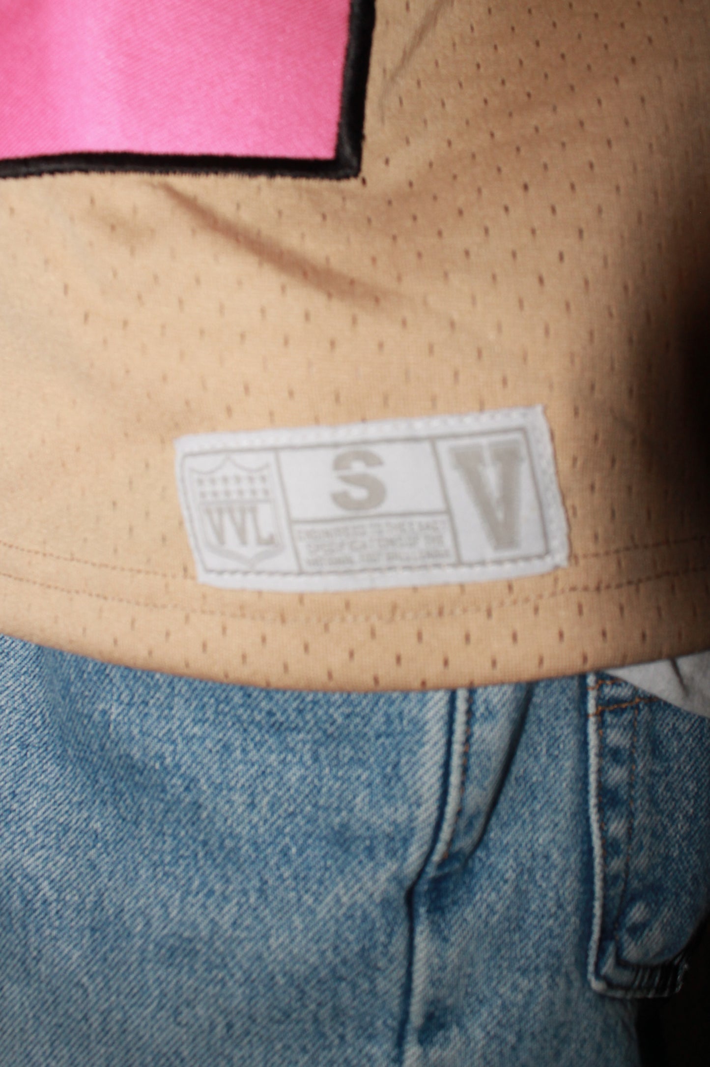 “Euphoria” Mesh Jersey – Sandshell Blush